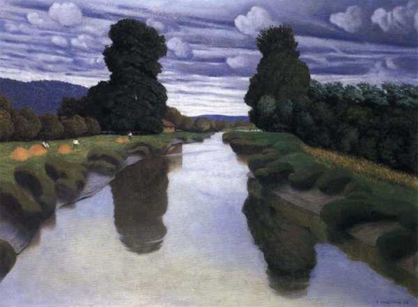 La Risle près de Berville - Félix Vallotton