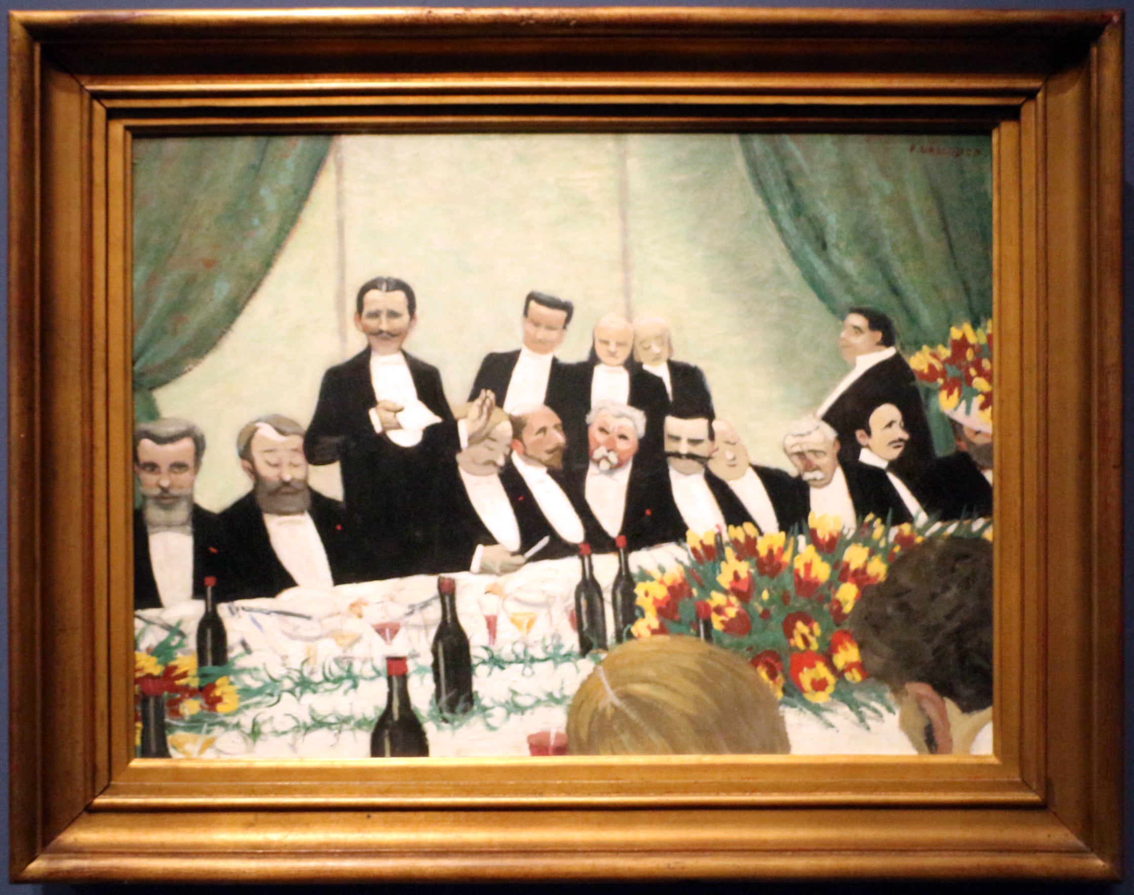 Le Toast - Félix Vallotton