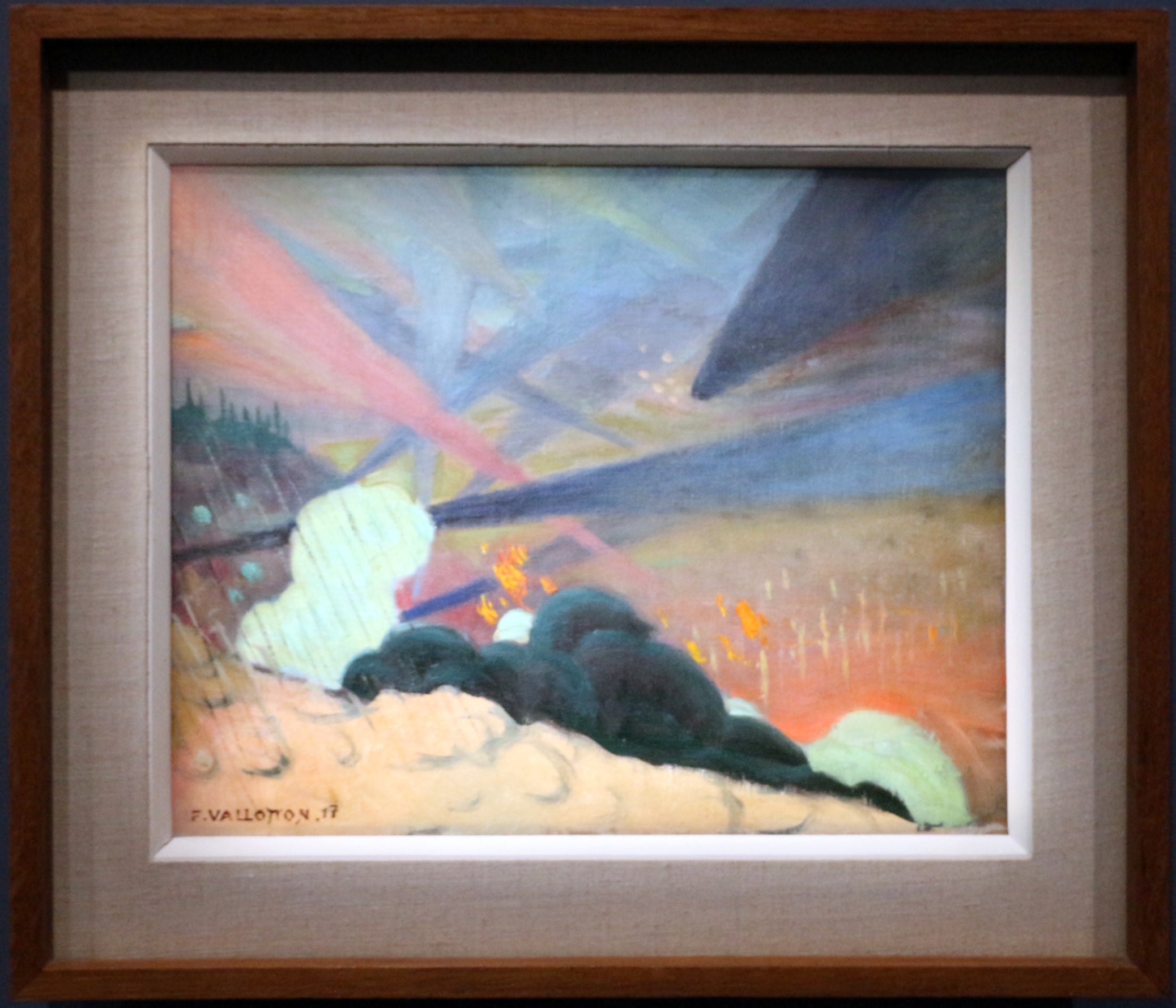 Verdun, esquisse - Félix Vallotton