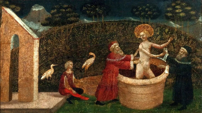 Suzanne e os idosos - Gentile da Fabriano