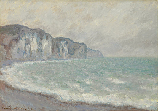 Falésias de Pourville, tempo cinzento (1896)