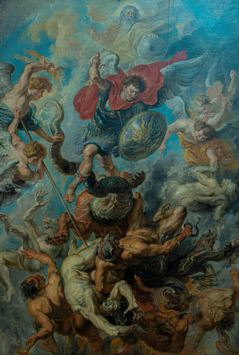 A Queda dos Anjos Rebeldes - Peter Paul Rubens