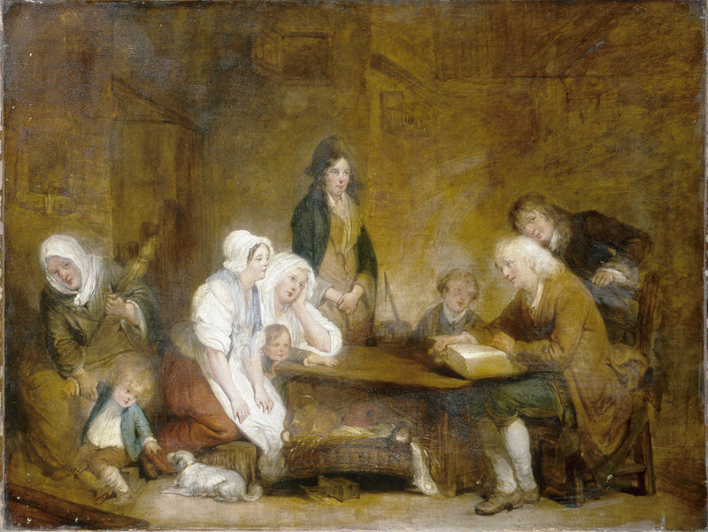 Culto familiar - Jean-Baptiste Greuze