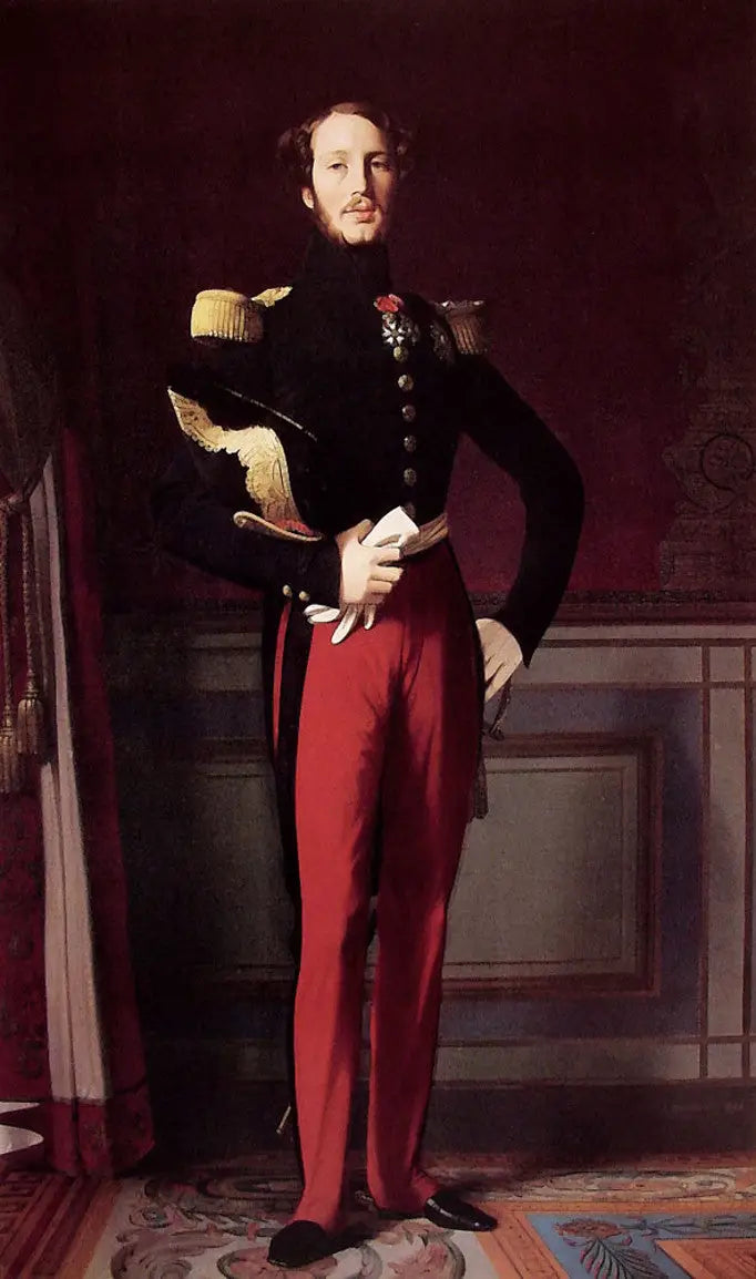 Ferdinand-Philippe, duque de Orléans (1810-1842) - Jean-Auguste-Dominique Ingres