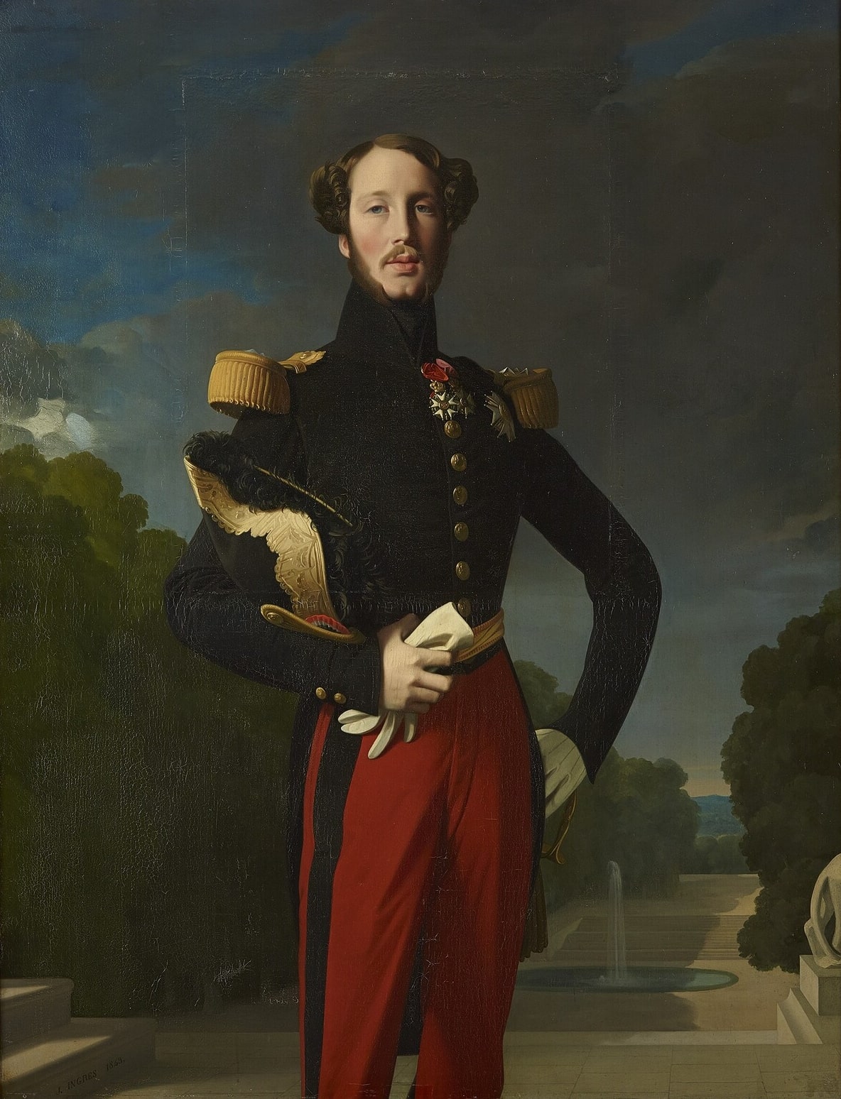 Ferdinand-Philippe-Henri, duque de Orléans (1810-1842) - Jean-Auguste-Dominique Ingres
