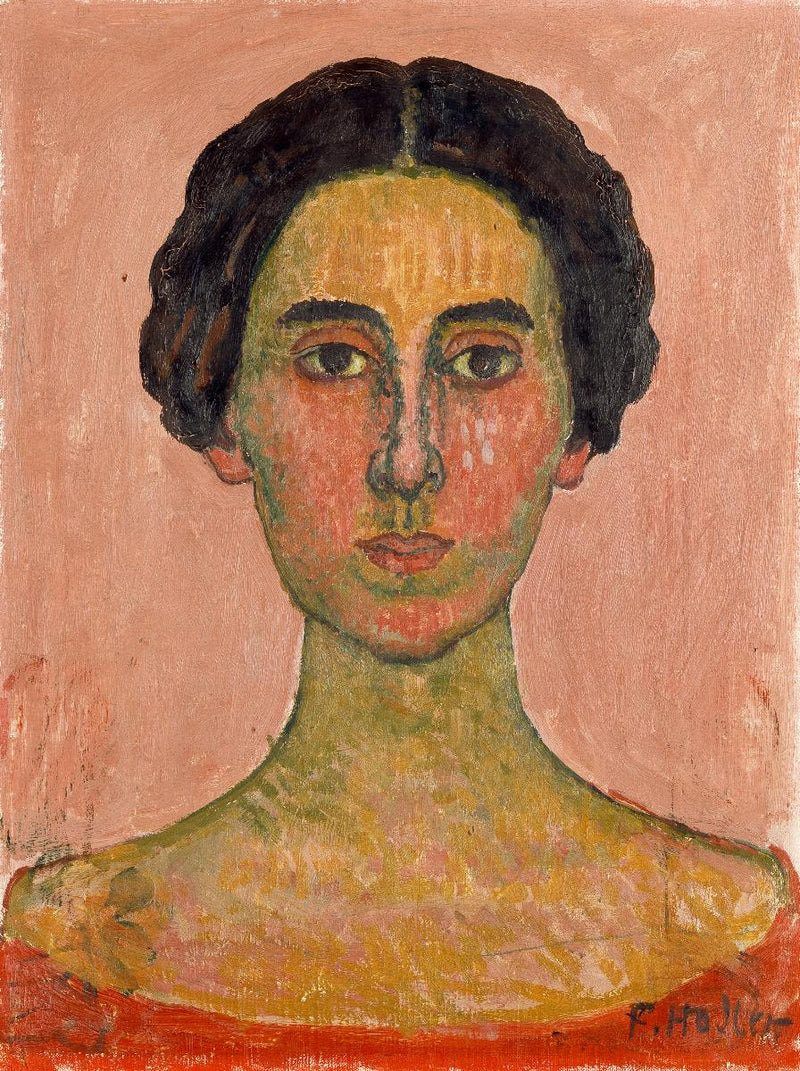 Retrato de Valentine Godé-Darel - Ferdinand Hodler