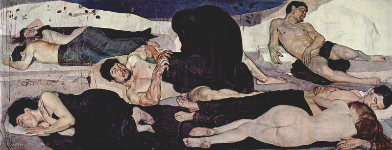 A Noite - Ferdinand Hodler