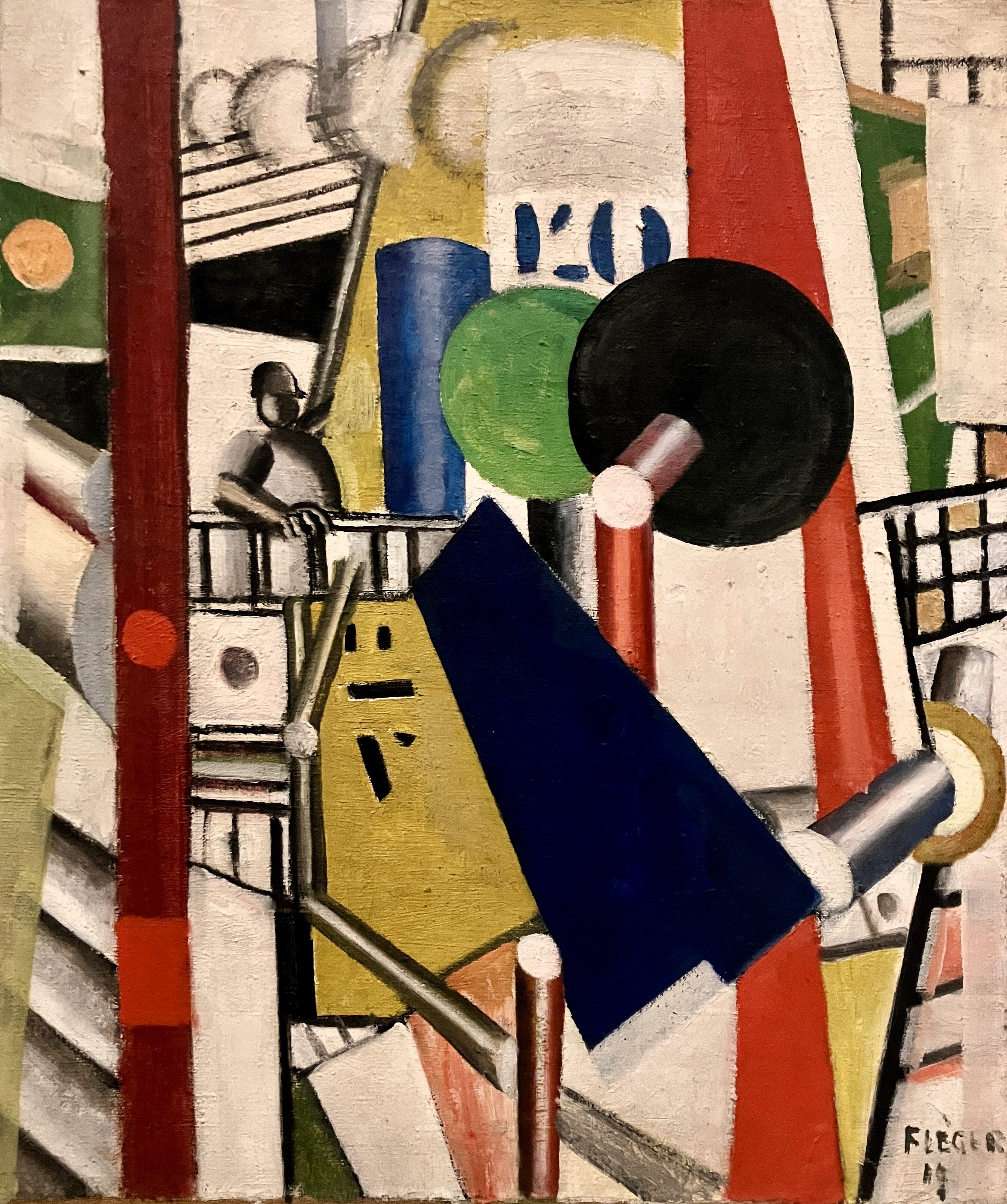 Le pont du bateau - Fernand Léger