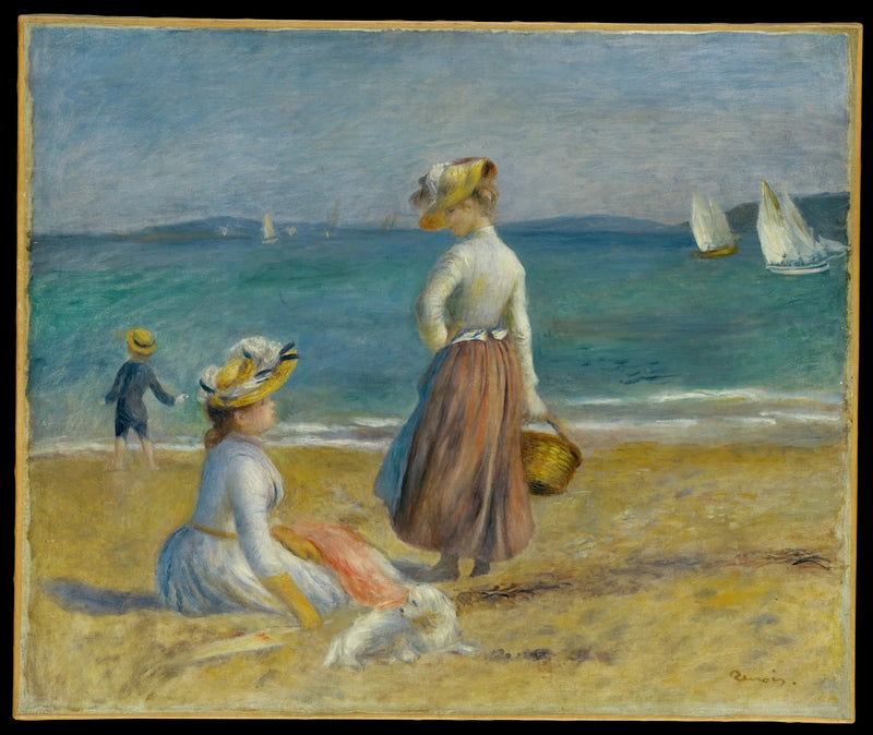 Mulheres na Praia - Pierre-Auguste Renoir