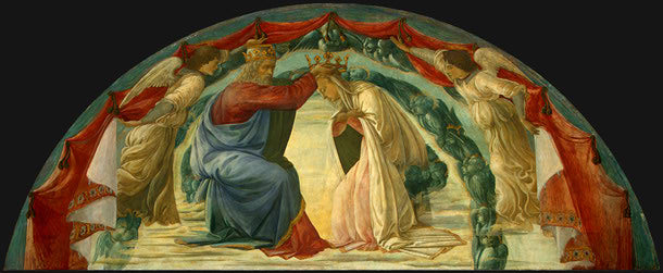 Couronnement de la Vierge - Filippino Lippi