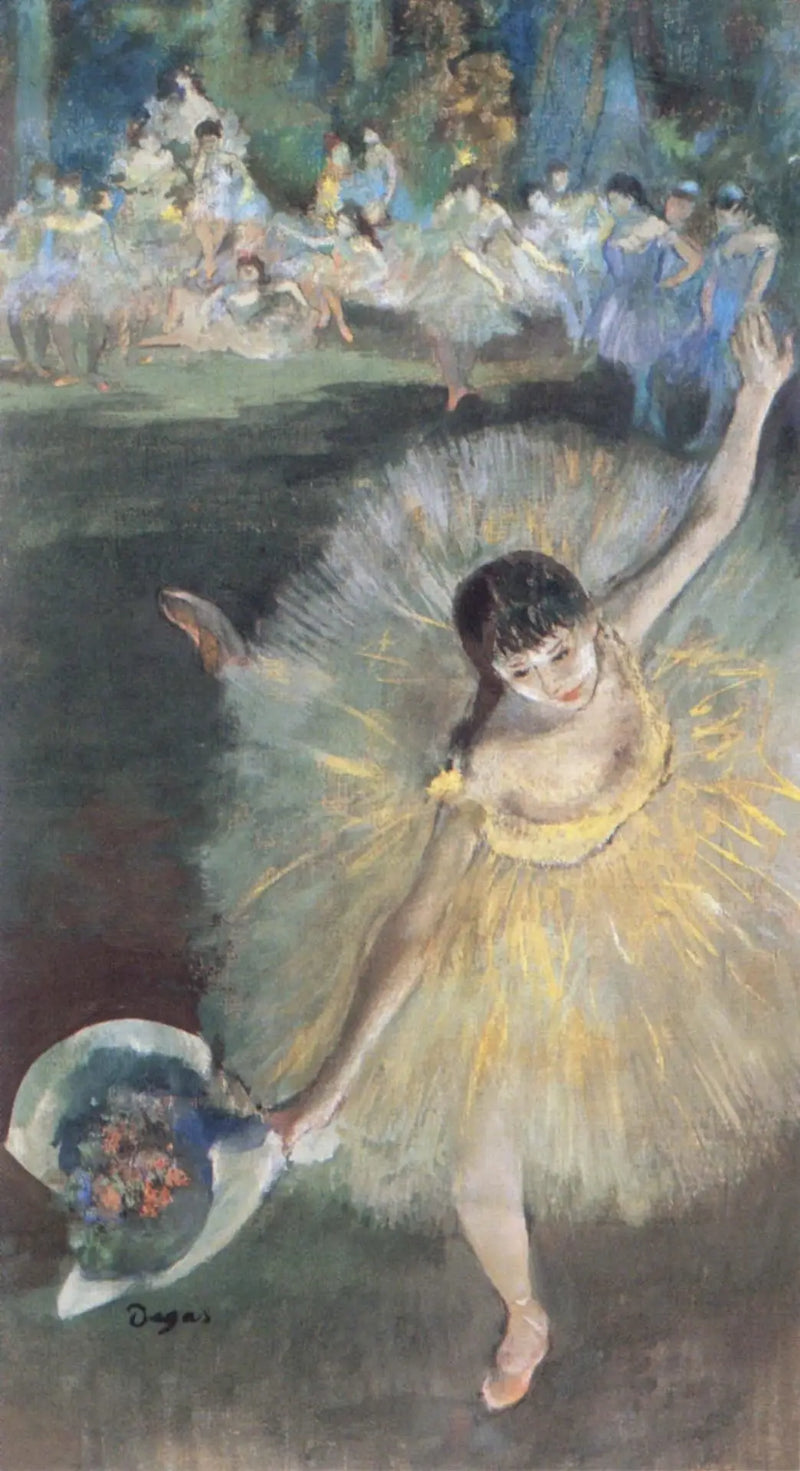 Fim de arabesque - Edgar Degas