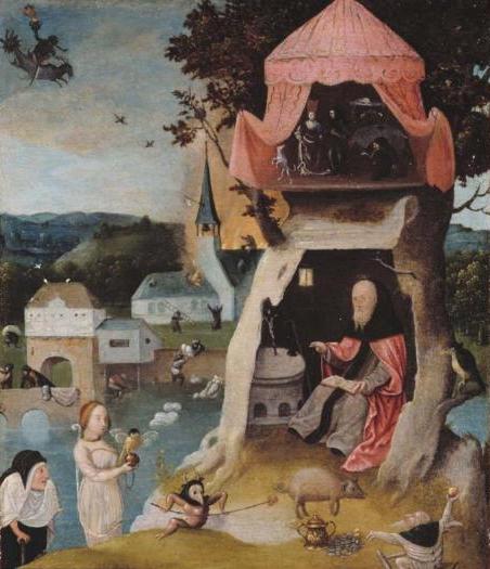 A Tentação de Santo Antão - Hieronymus Bosch