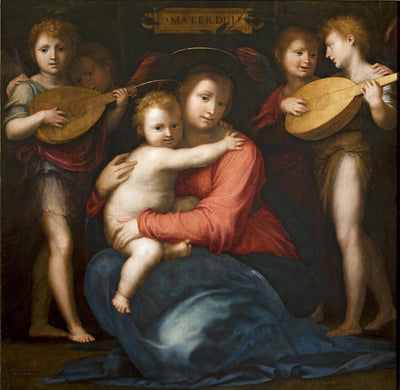 La Vierge à l’Enfant avec quatre anges - Fra Bartolomeo - Alpha Reproduction