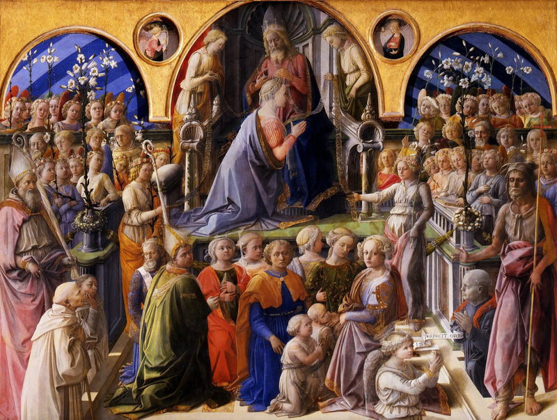 O Coroamento da Virgem - Fra Filippo Lippi