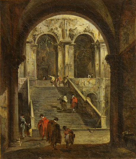 Pátio - Francesco Guardi
