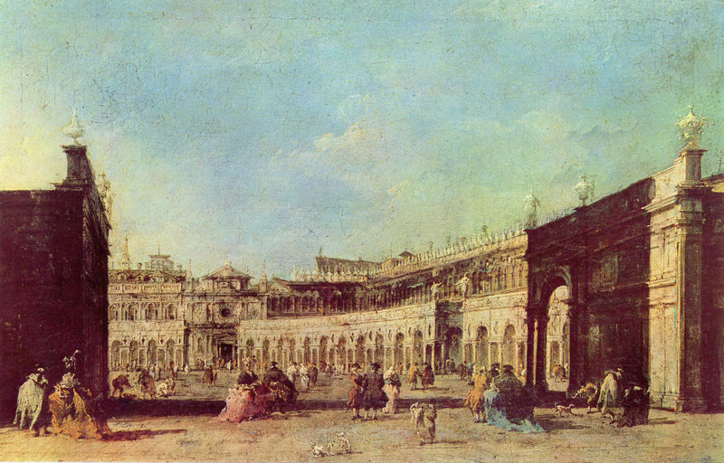 Praça de São Marcos - Francesco Guardi