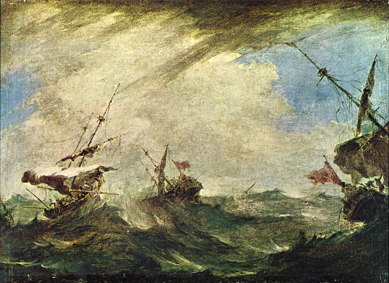 Tempestade no mar - Francesco Guardi