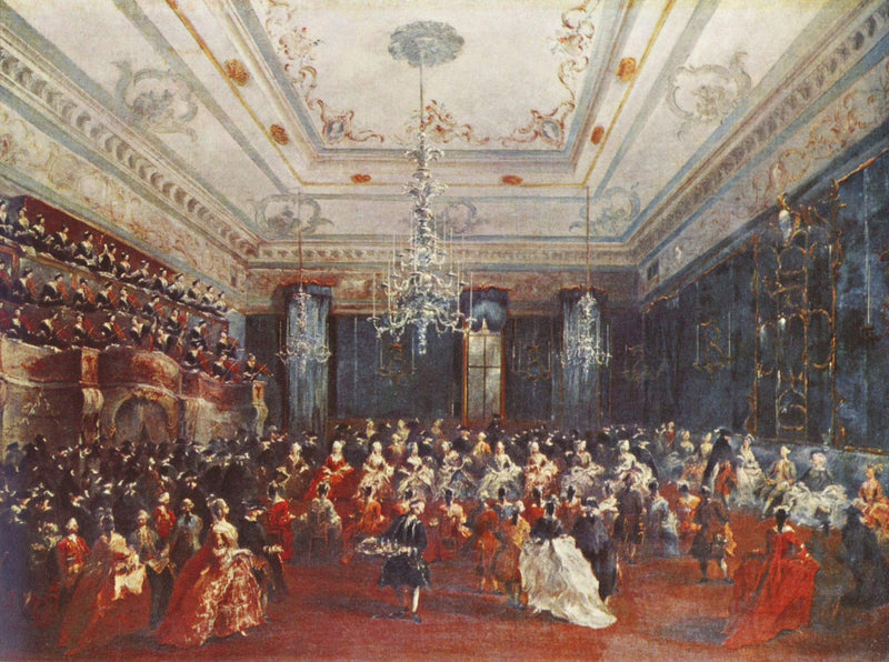 Concerto de Gala em Veneza - Francesco Guardi