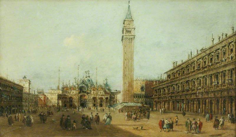Praça de São Marcos, Veneza - Francesco Guardi