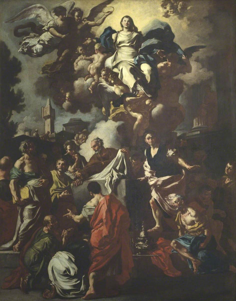 Assunção da Virgem - Francesco Solimena