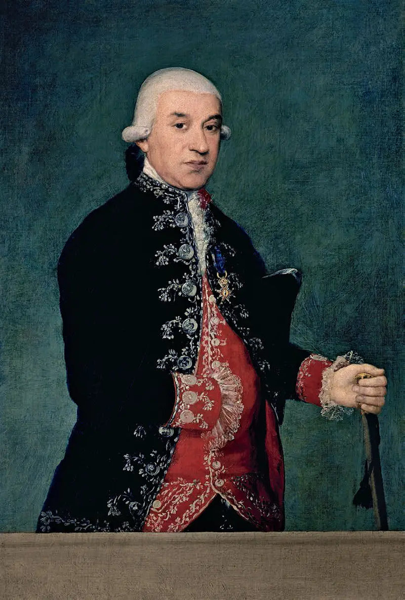 Retrato de Francisco Javier de Larrumbe - Francisco de Goya