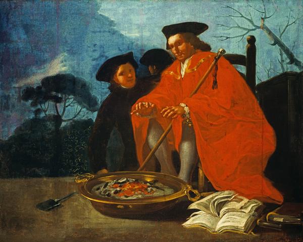 Reproduction du tableau « Le Médecin - Francisco de Goya » par Alpha Reproduction en peinture à l’huile