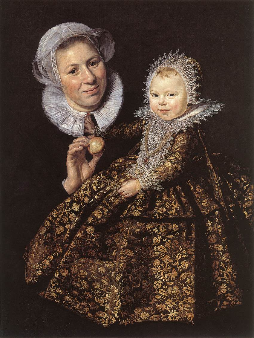 Catharina Hooft et sa nourrice - Frans Hals