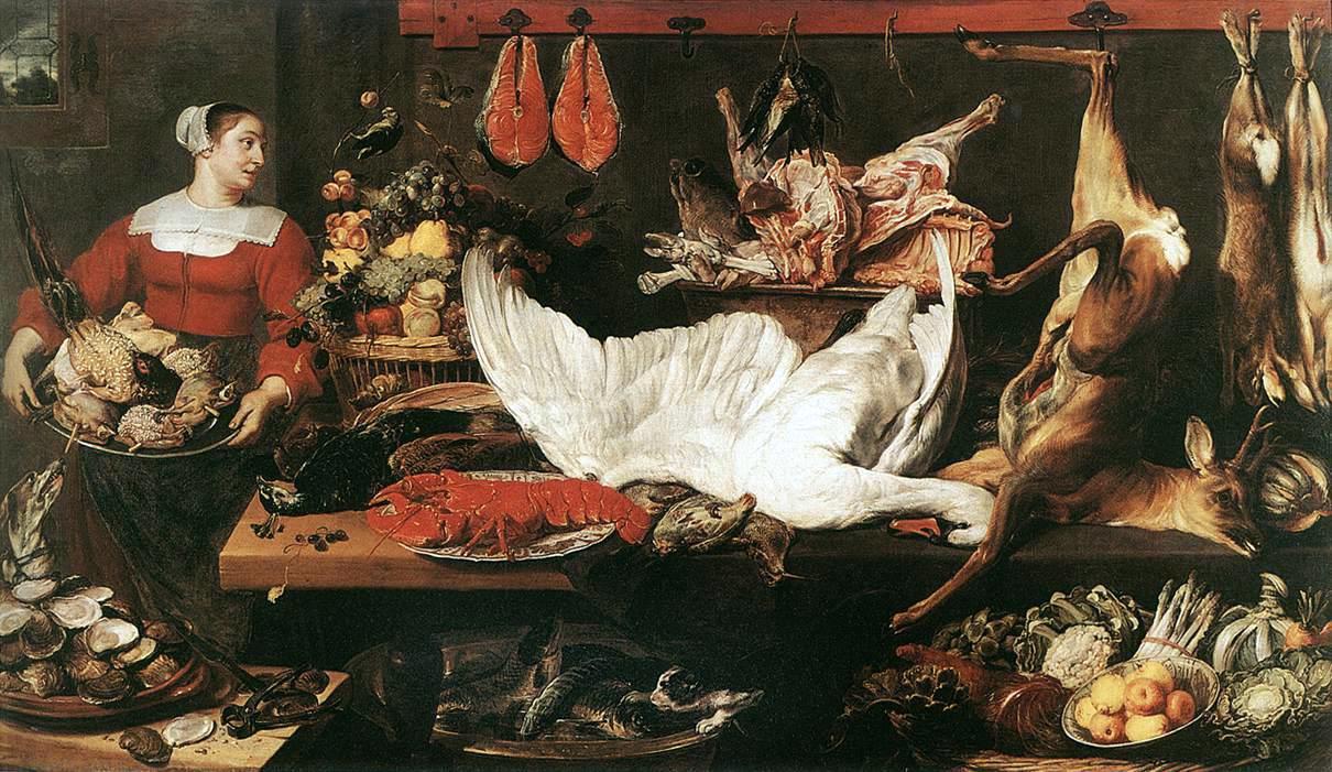 Cuisiner dans un garde-manger - Frans Snyders