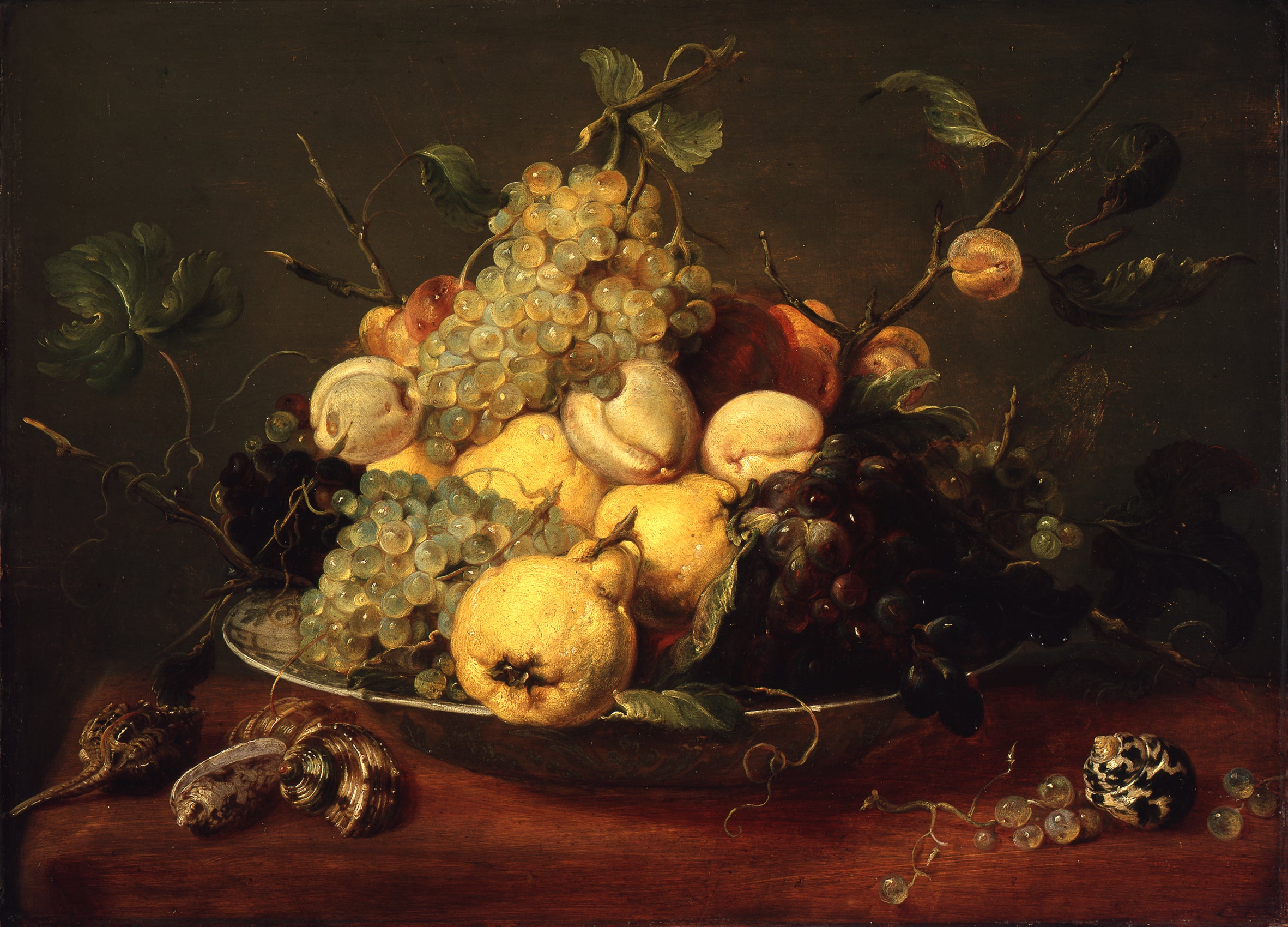 Nature morte aux fruits dans un bol en porcelaine - Frans Snyders