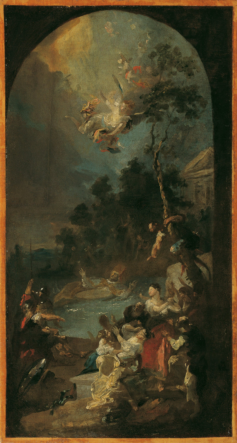 Le martyre du saint Quirinus - Franz Anton Maulbertsch