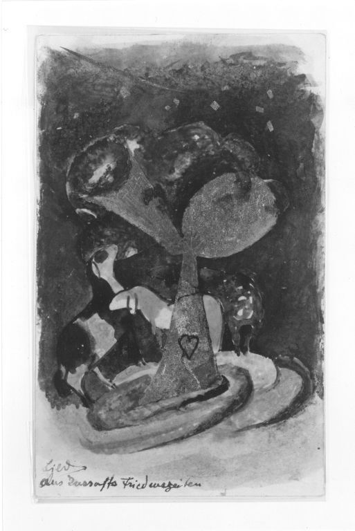 Reproduction du tableau « Q29951928 - Franz Marc » par Alpha Reproduction en peinture à l’huile