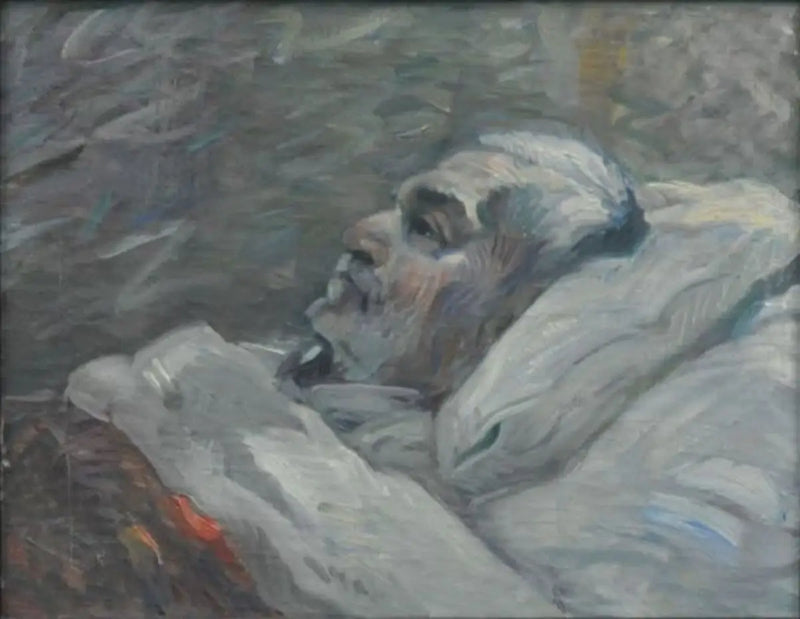 O Pai na Cama doente I - Franz Marc