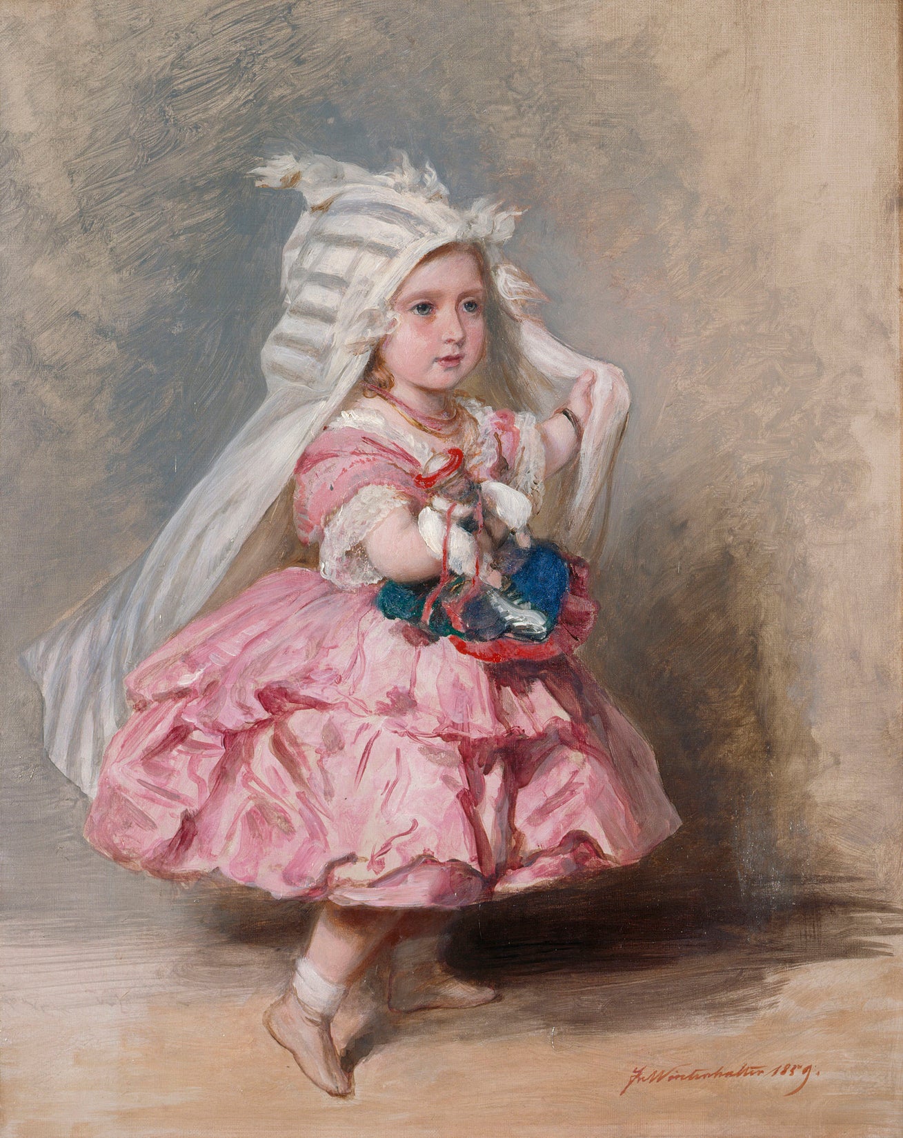 Princesse Béatrice (1857-1944), plus tard princesse Henri de Battenburg - Franz Xaver Winterhalter