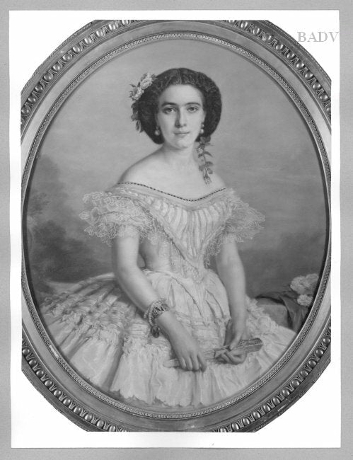 Portrait de jeune fille - Franz Xaver Winterhalter