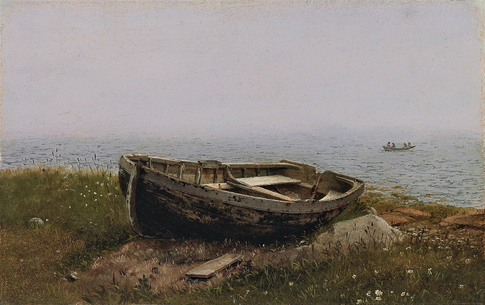 Bateau abandonné - Frederic Edwin Church