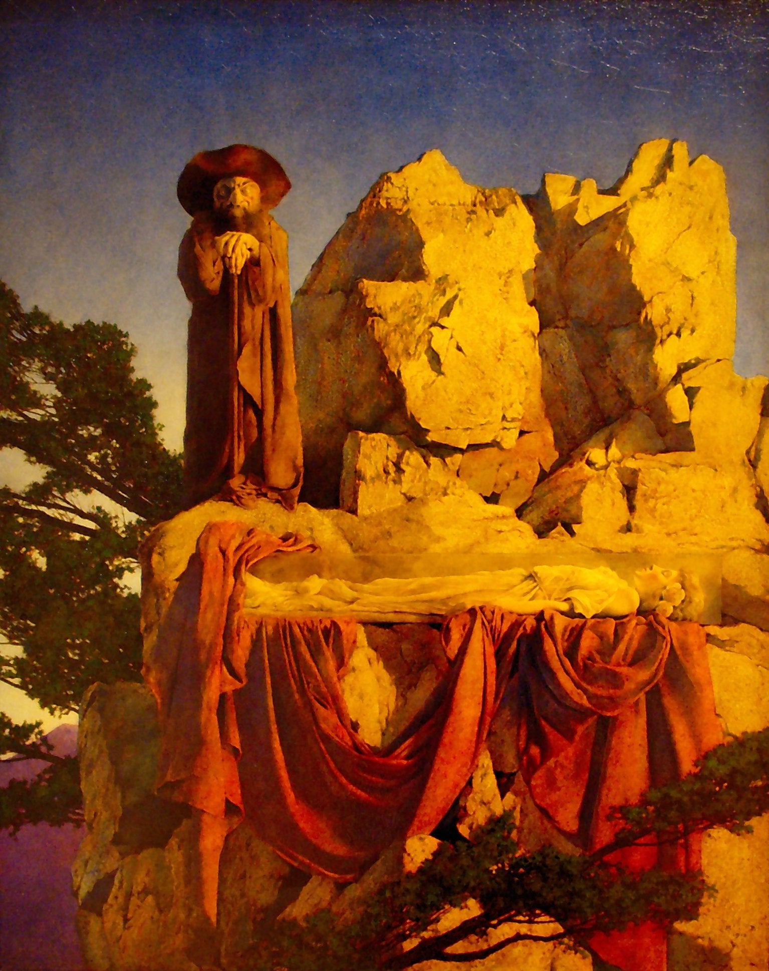 De l'histoire de Blanche-Neige - Maxfield Parrish