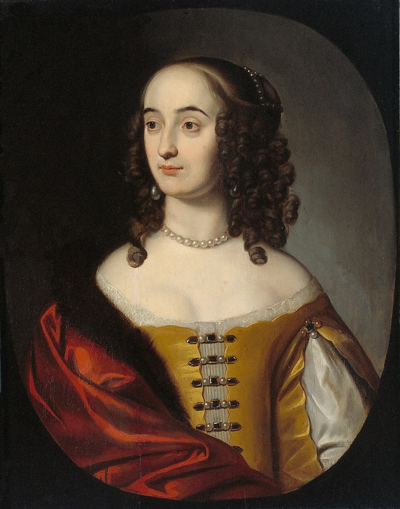 Retrato de Henriette Marie van de Palts (1626-1651) - Gerrit van Honthorst