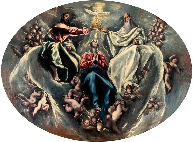 A Coroação da Virgem - El Greco