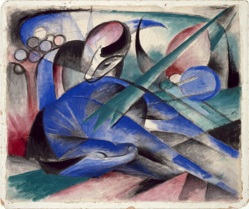 Cavalo dos sonhos - Franz Marc