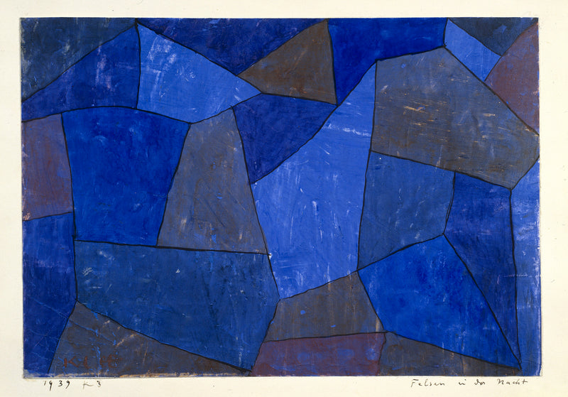 Rocks at Night - Paul Klee