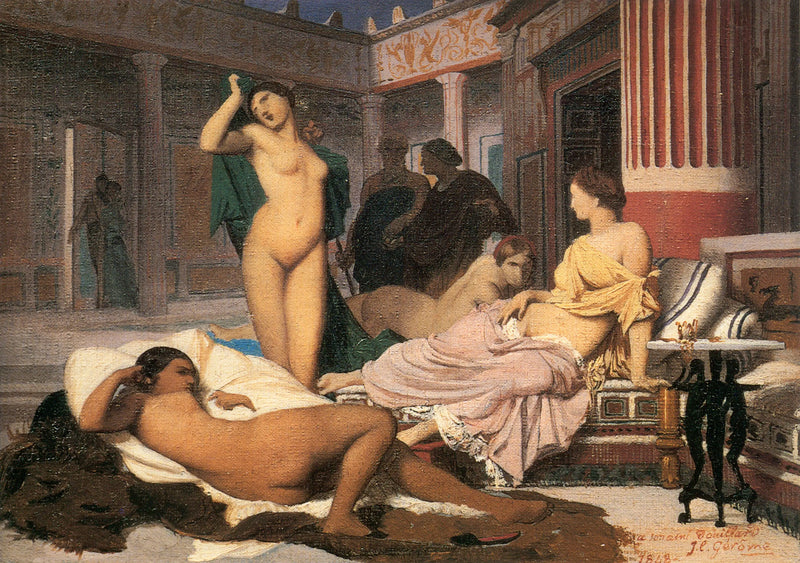 Interior grego - Jean-Léon Gérôme