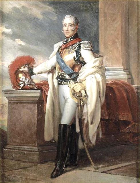Charles-Philippe de France (1757-1836), comte d'Artois, en uniforme de colonel général des Carabiniers, vers 1815 (esquisse) - François Gérard