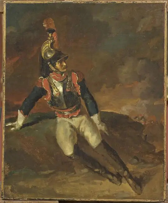 Cuirassier ferido - Théodore Géricault
