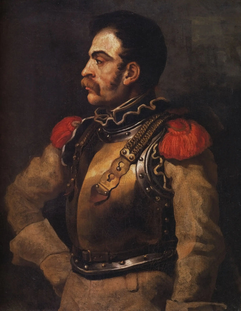 Um carabinheiro - Théodore Géricault
