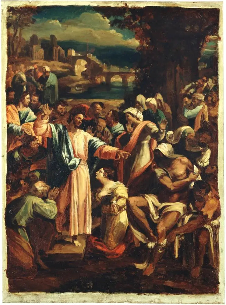 A ressurreição de Lázaro - Théodore Géricault