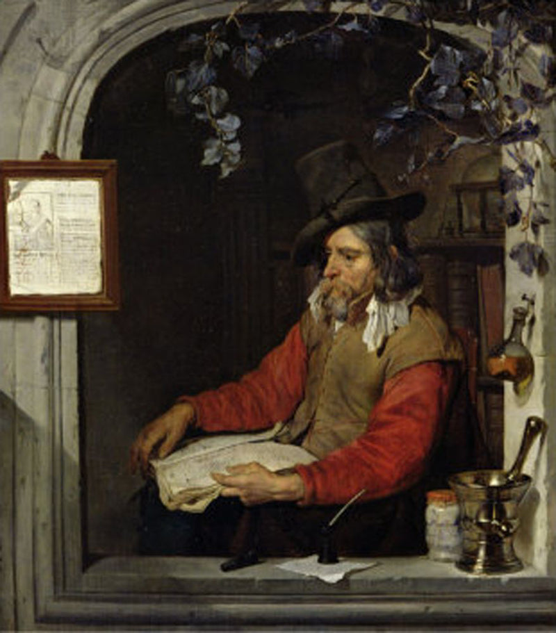 L'Apothicaire - Gabriel Metsu