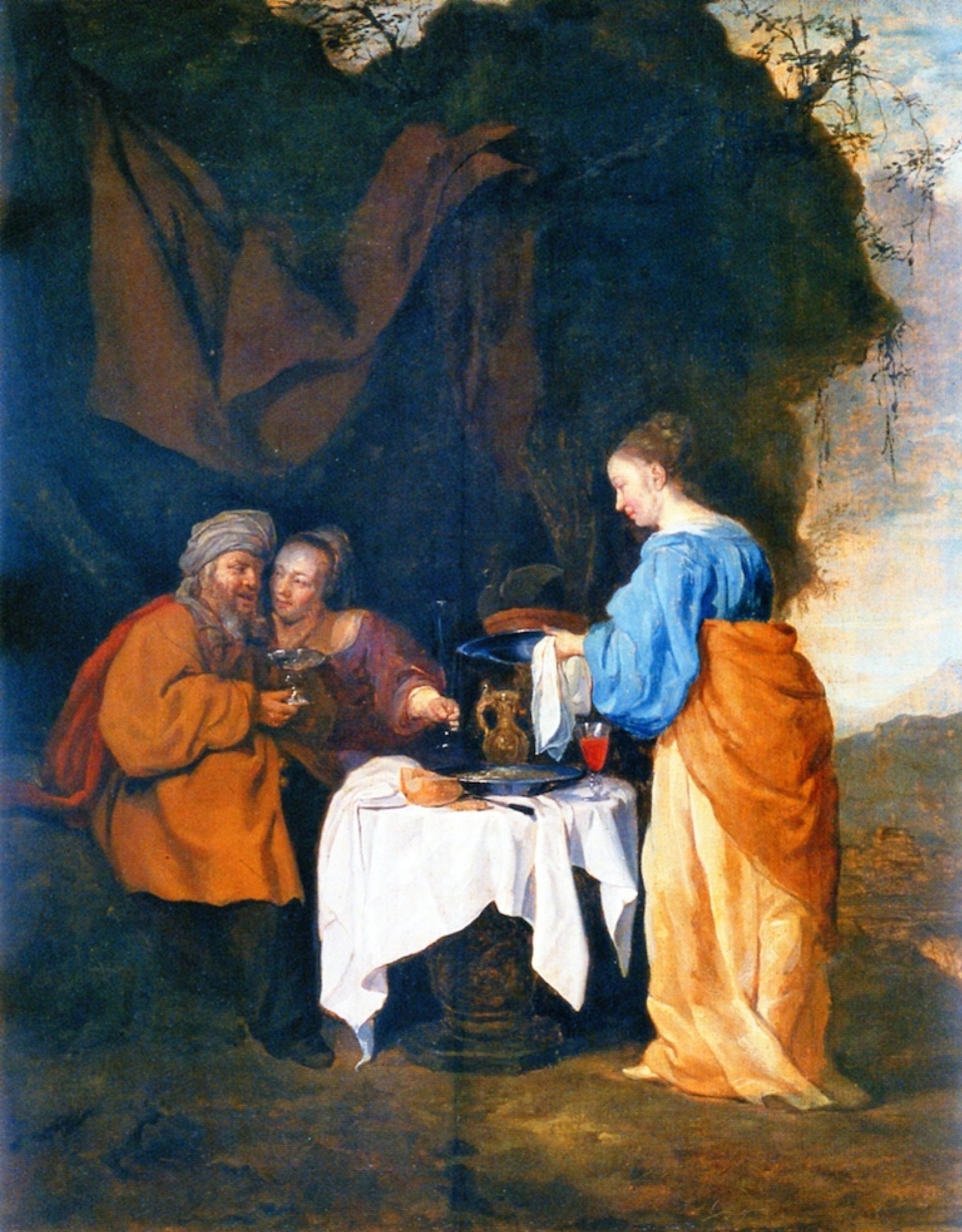 Lot et ses filles - Gabriel Metsu