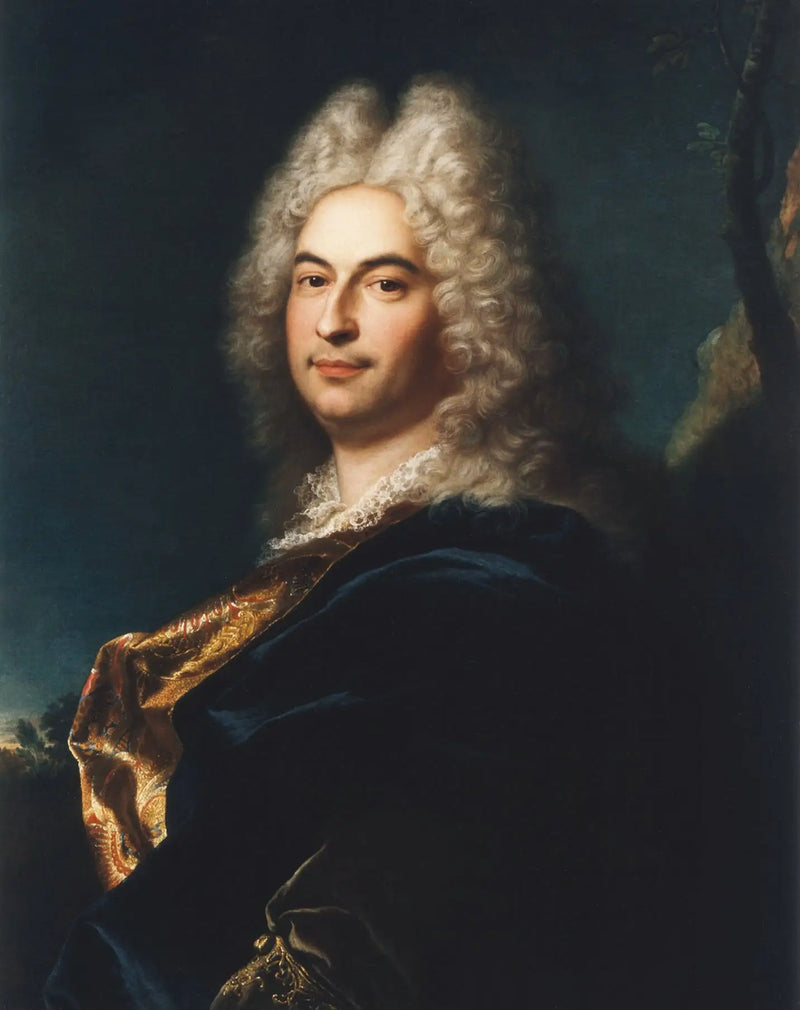 Retrato de Gaspard de Gueidan - Hyacinthe Rigaud