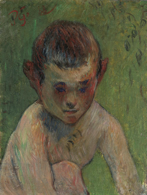 Pequeno banhista bretão - Paul Gauguin