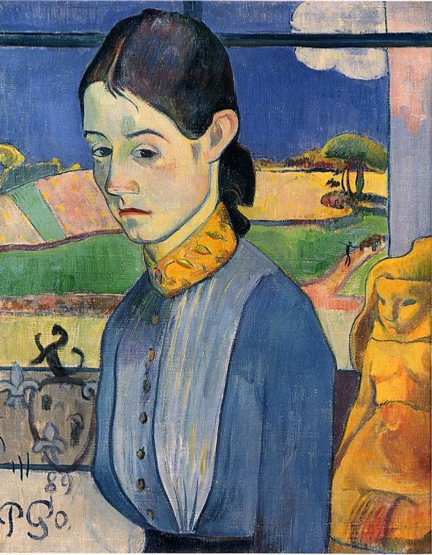 Jovem Bretonne - Paul Gauguin
